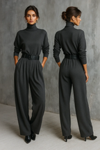 Melian | Jumpsuit with Roll Neck