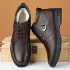 Amarit - Leather Boots with Fleece Lining