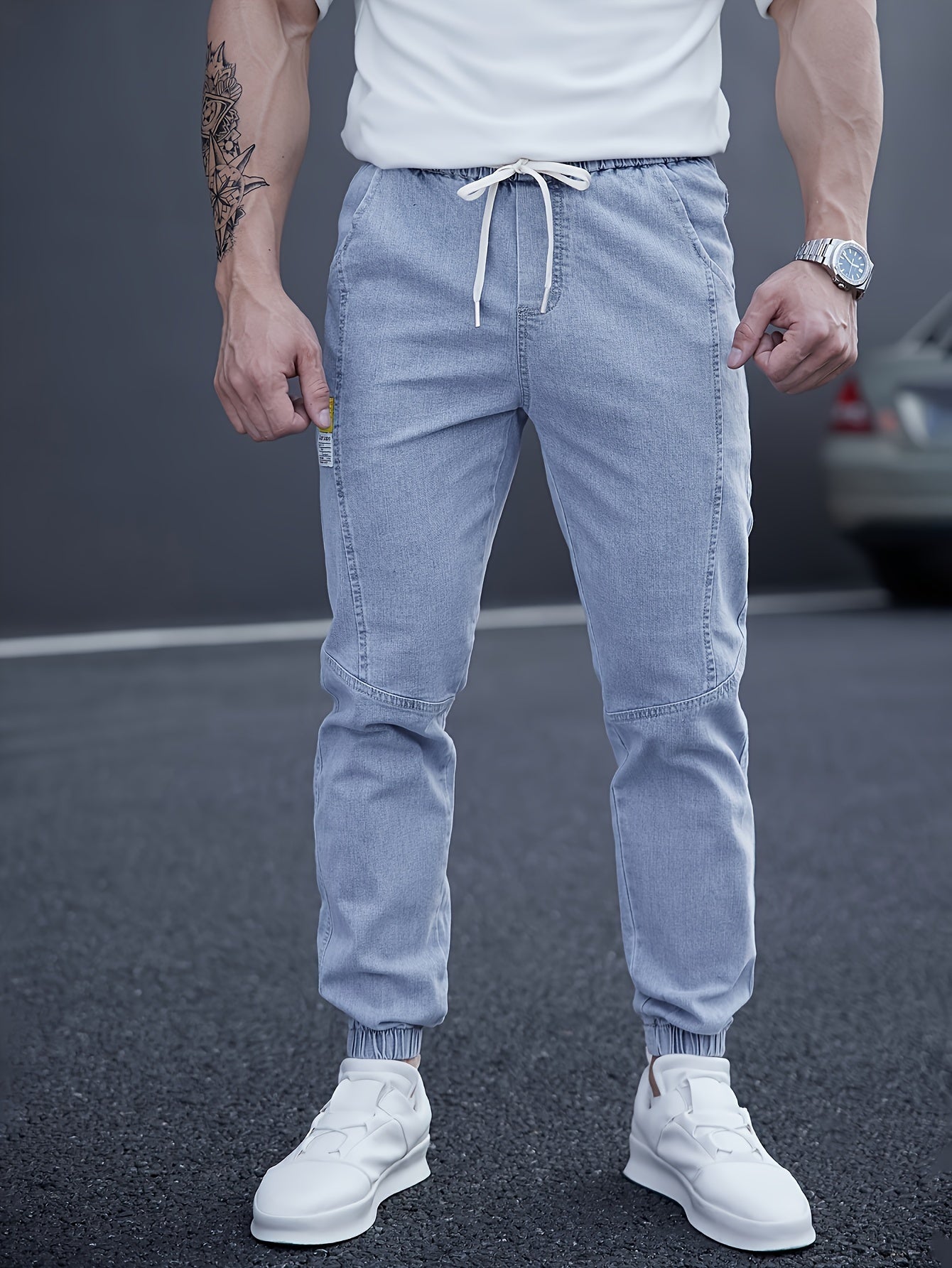 Trent Cargo Trousers with Side Pockets