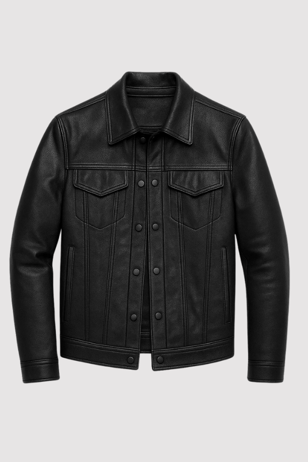 Andreas - Biker Leather Jacket