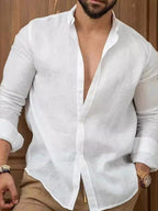 Dorian | Cotton and Linen Shirt