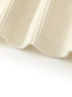 Patchwork Mock Neck Women's Knitted Sleeveless Top