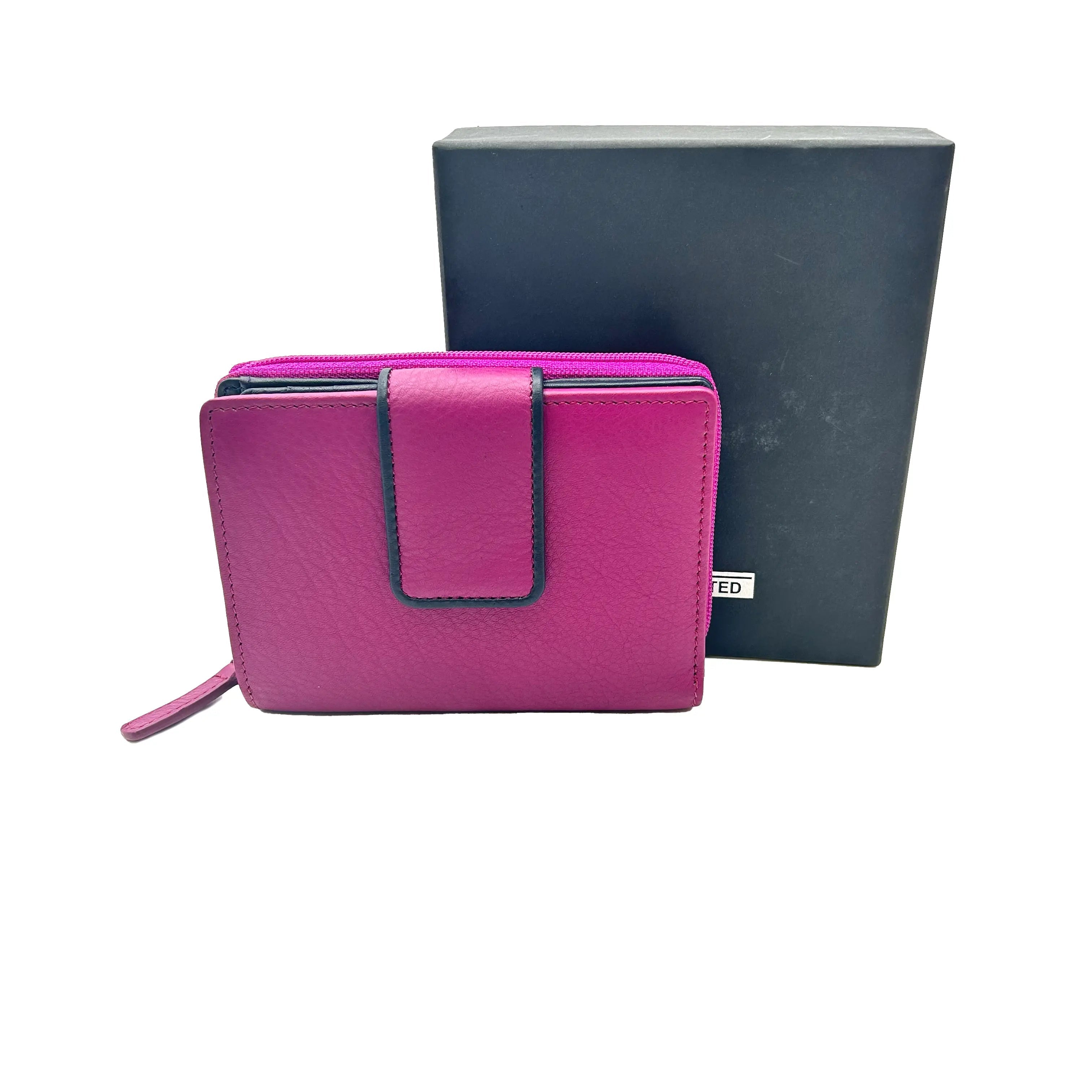 8840 Ladies' Purse Cicada/Blue