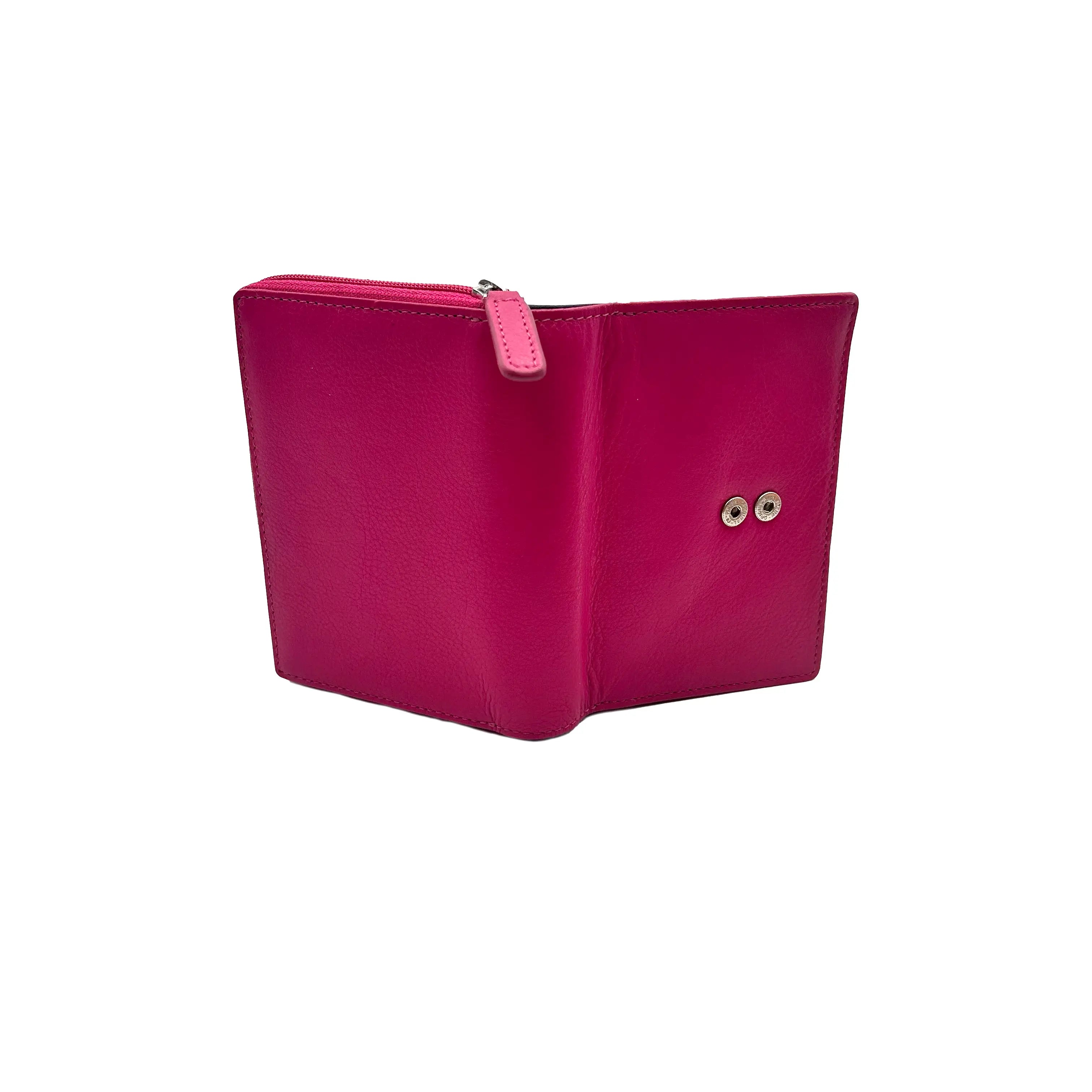 8840 Ladies' Purse Fuchsia/Blue