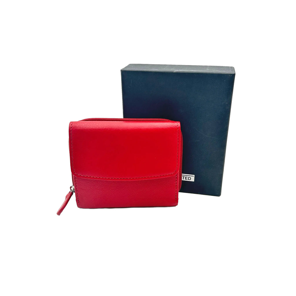 8846 Ladies' Purse Red/Blue