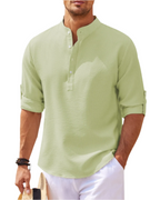 Taglicht Men's Long Sleeve Polo Shirt