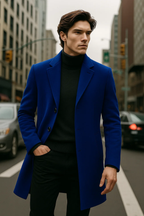 Karlo | Single-Breasted Solid Colour Jacket