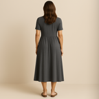 Mira Short-Sleeved Dress