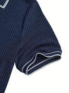 Orestis - Elegant Polo Shirt with Short Sleeves