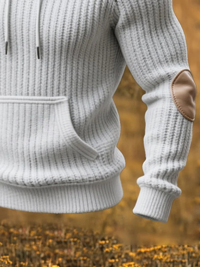 Rico | Vintage Suede Knit Hoodie