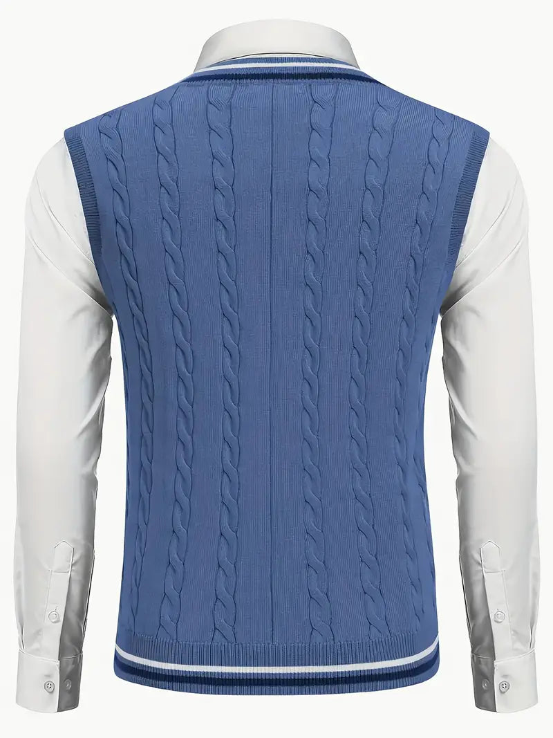 Duane | Sleeveless Knitted Sweater
