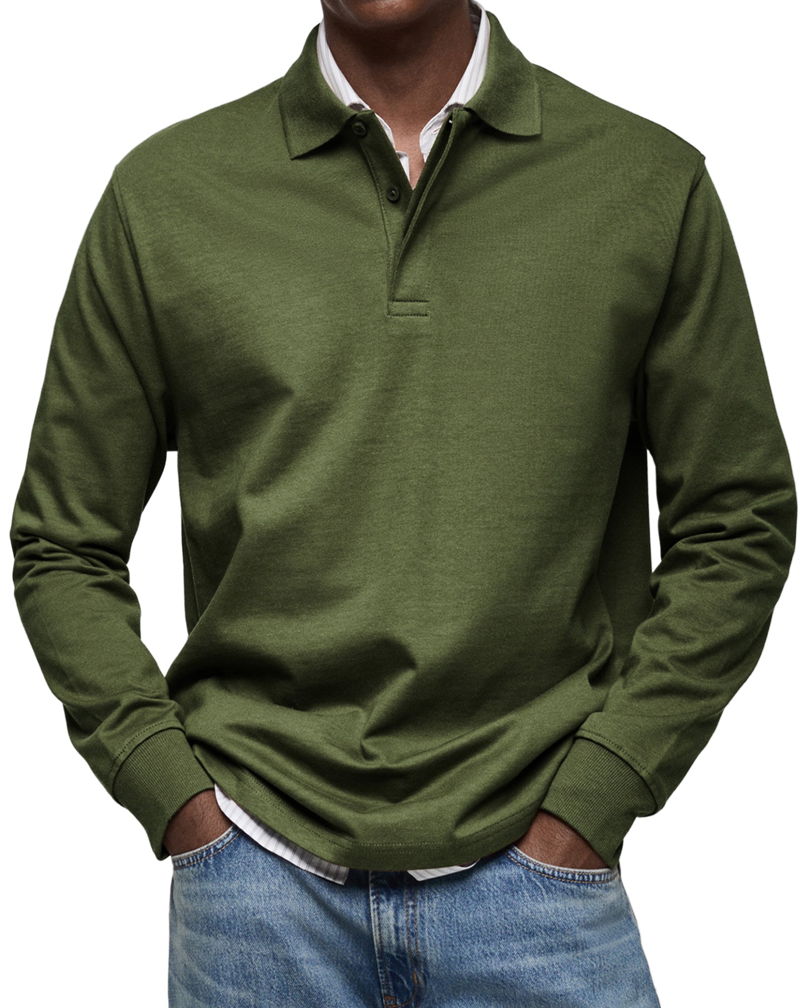 Conrad | LUXURIOUS LONG-SLEEVED POLO SHIRT