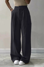Sera | Wide-leg pants with irregular waist