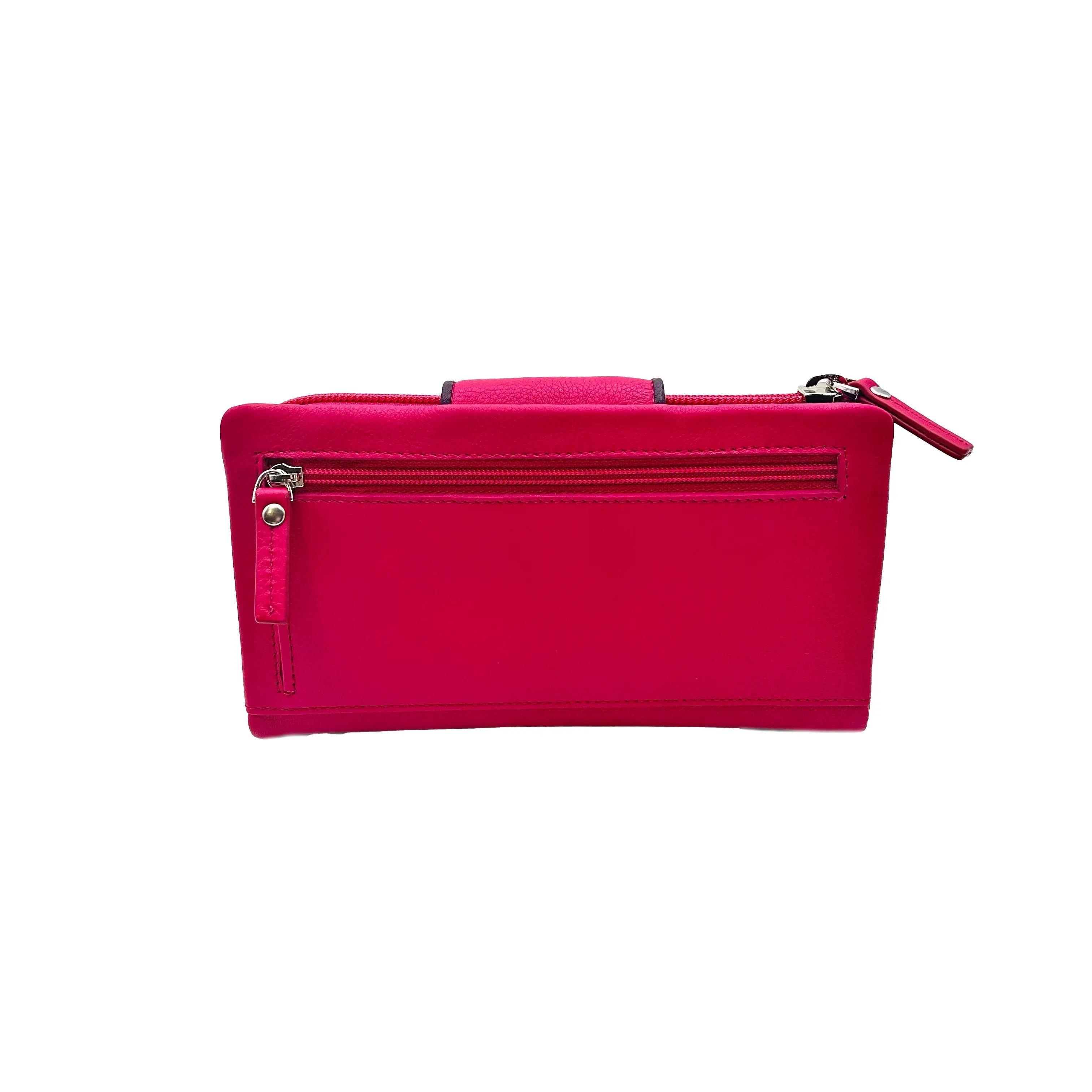 9327 Ladies' Purse Fuchsia/Purple