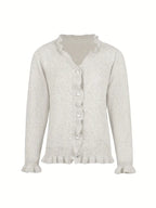 Hanifa – Elegant Cardigan with Buttons