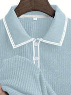 Orestis - Elegant Polo Shirt with Short Sleeves