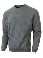 Andreas Herren Pullover – Boho Check, Langarm, Gemütlich