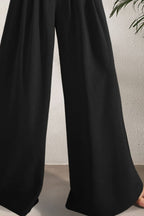 ZY | Wide Leg High-Waisted Trousers