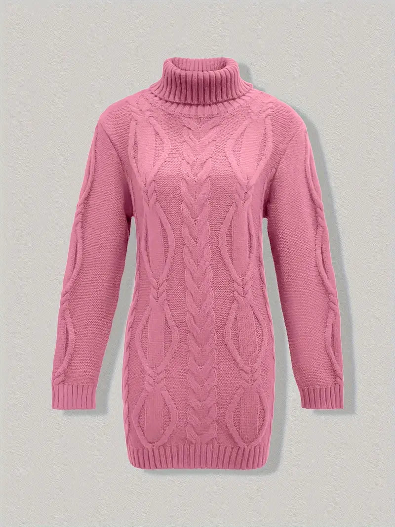 Narda Women's Turtleneck Dress