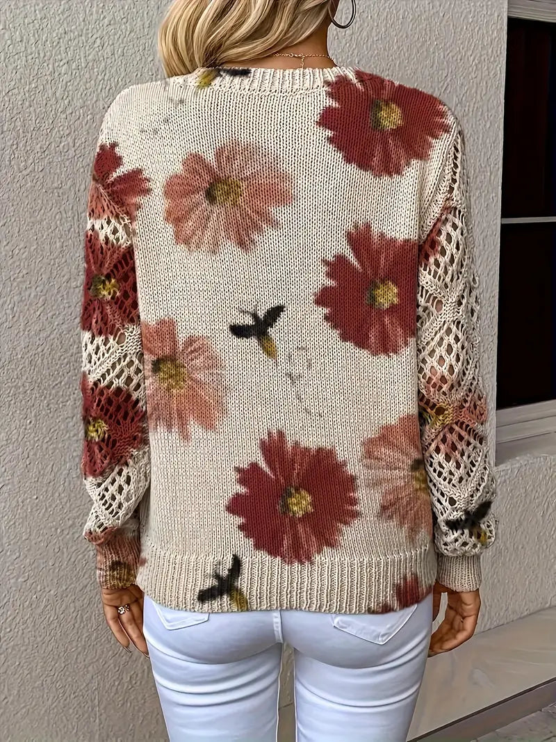 Tatyana Stylish Cardigan with V-Neck