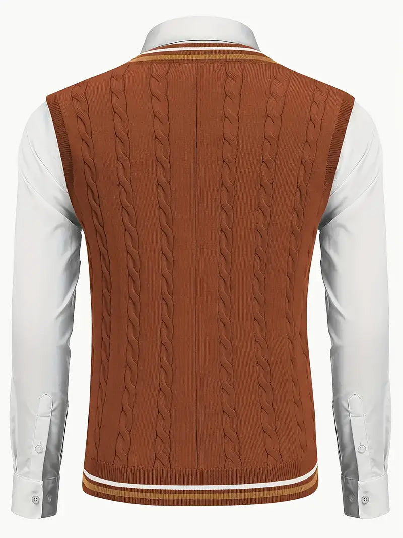 Duane | Sleeveless Knitted Sweater