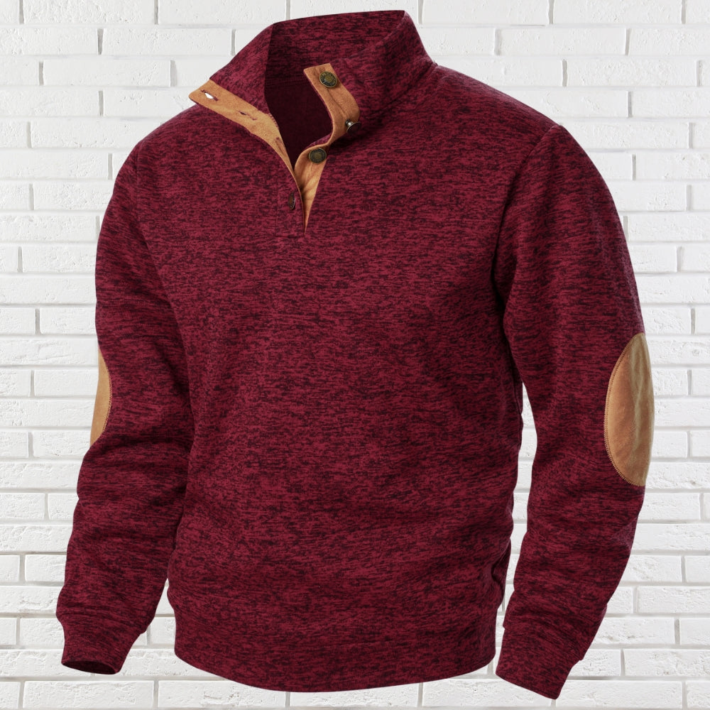 Harry - Pullover with Stand-Up Collar