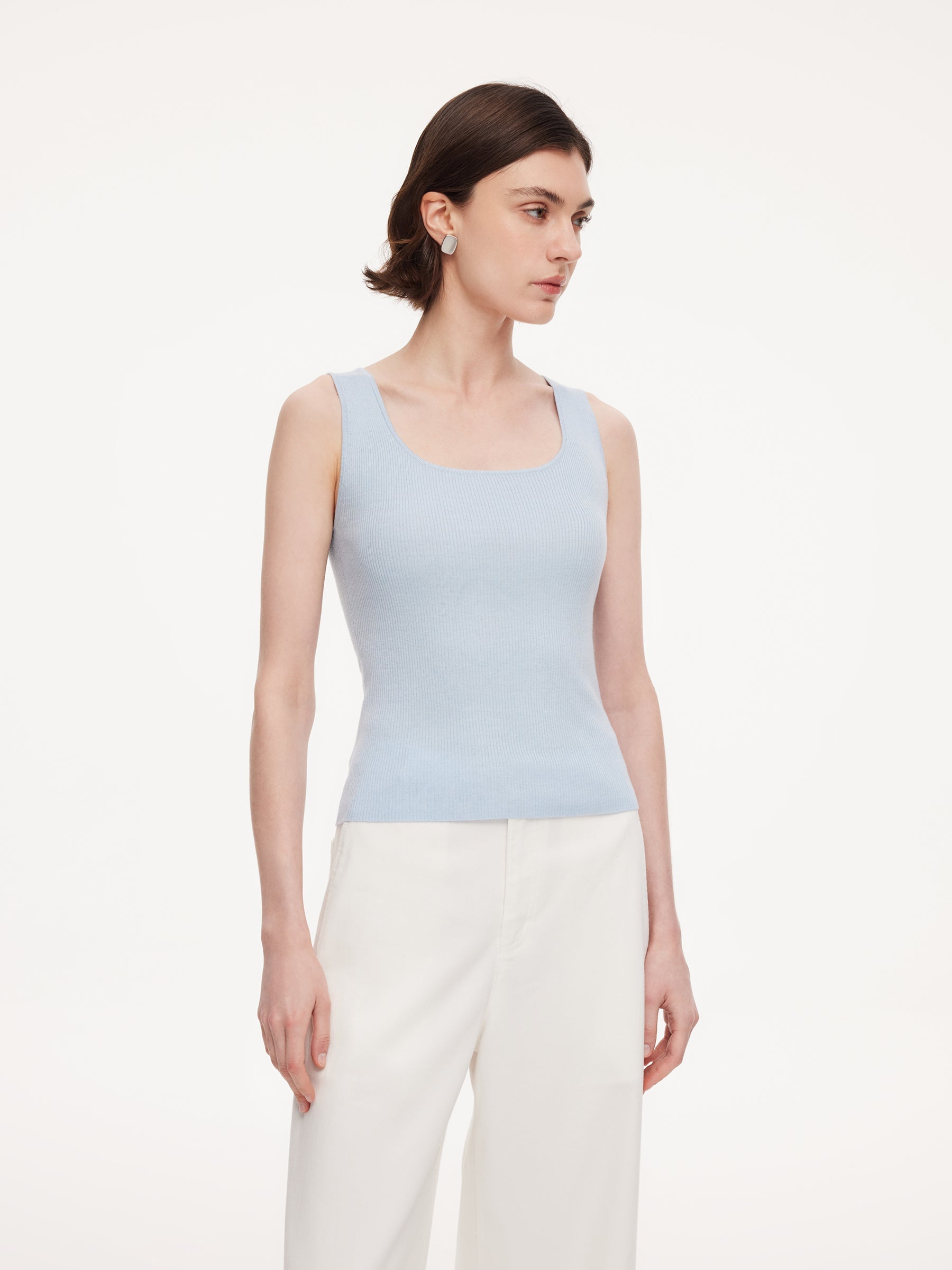 Women's Square Neck Strappy Top