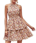 Summer Dress with Ruffles