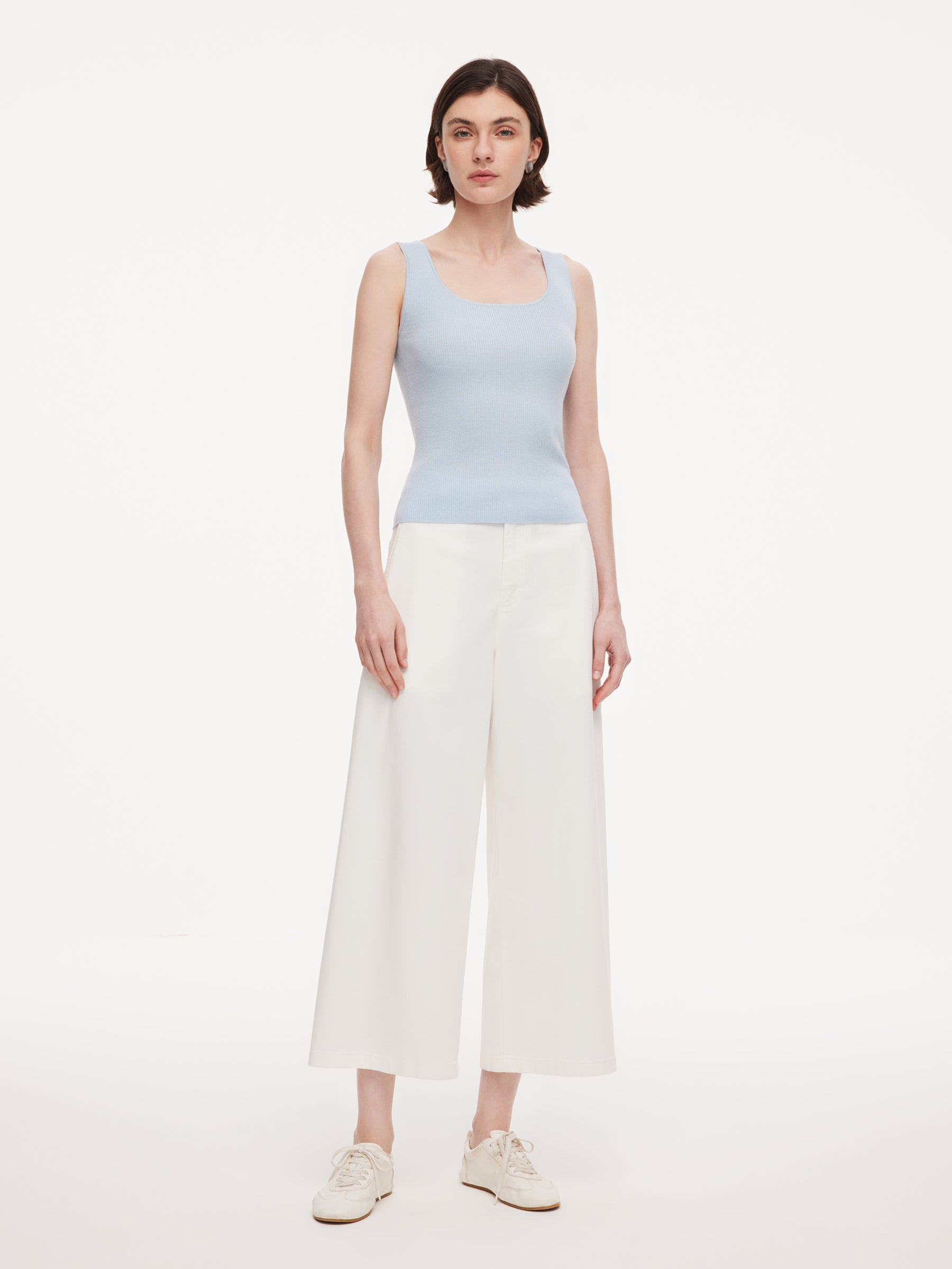 Women's Square Neck Strappy Top