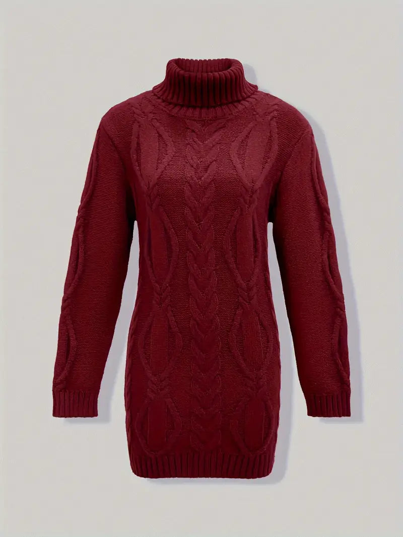 Narda Women's Turtleneck Dress