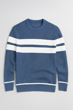 BOSSHARD | Stylish Men's Sweater with Herringbone Pattern