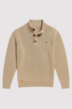 BOSSHARD | Men's Sweater with Button Design