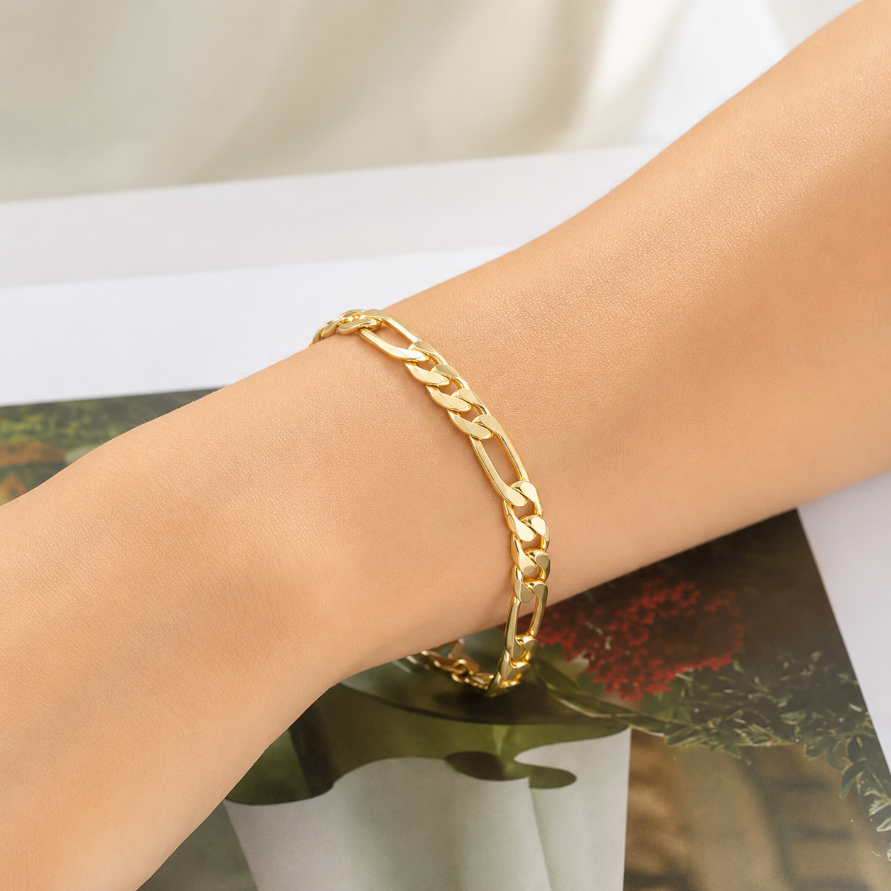 Alex™ | Minimalistische Figaro Armband