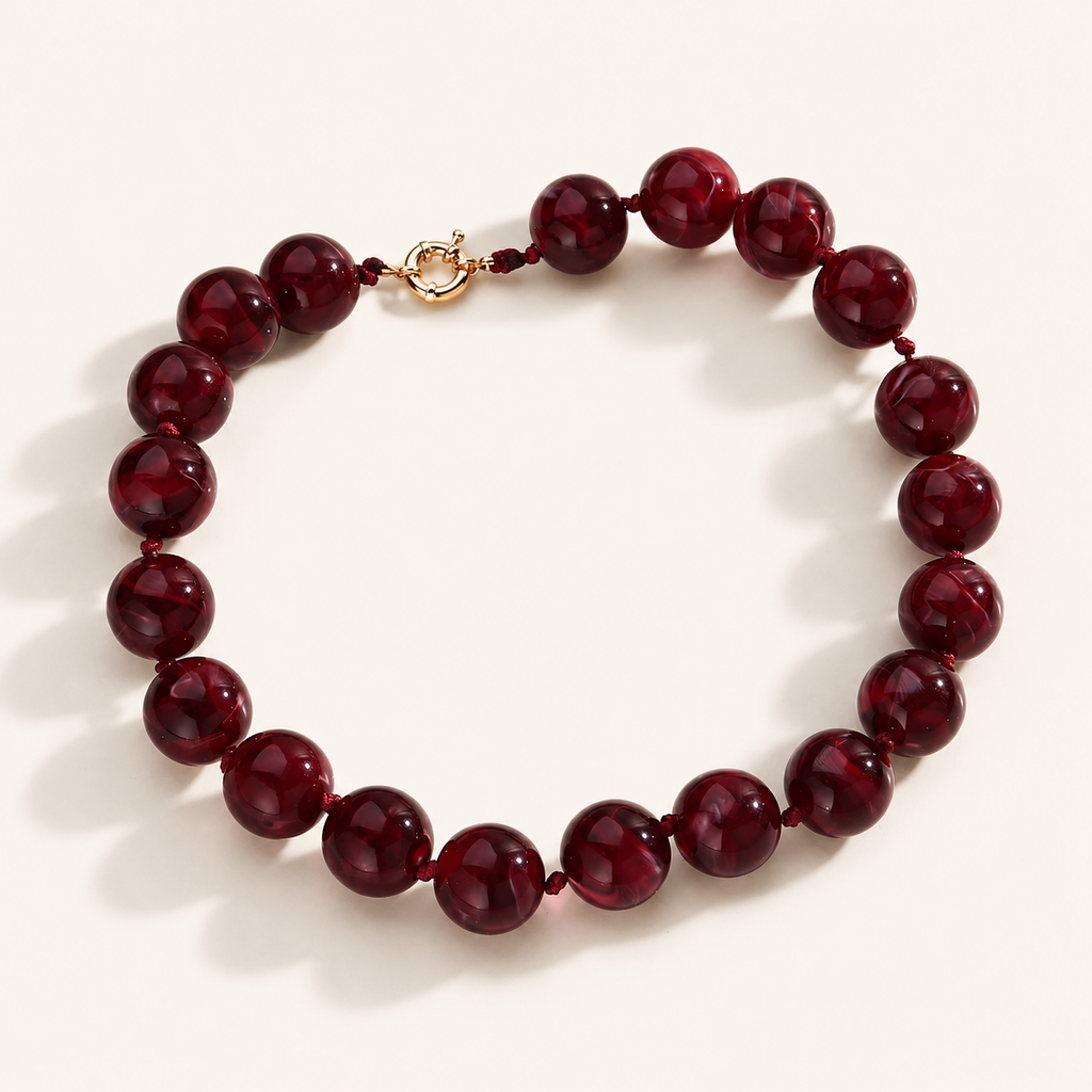 Alyssa | Bohemian Stijl Kralen Ketting Touw Ketting Choker