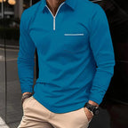 Formfeel Men's Long Sleeve Polo Shirt