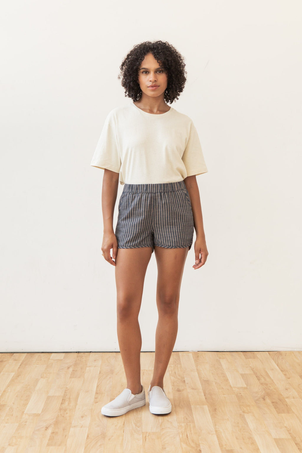 Luca Short Sports / Houndstooth Denim