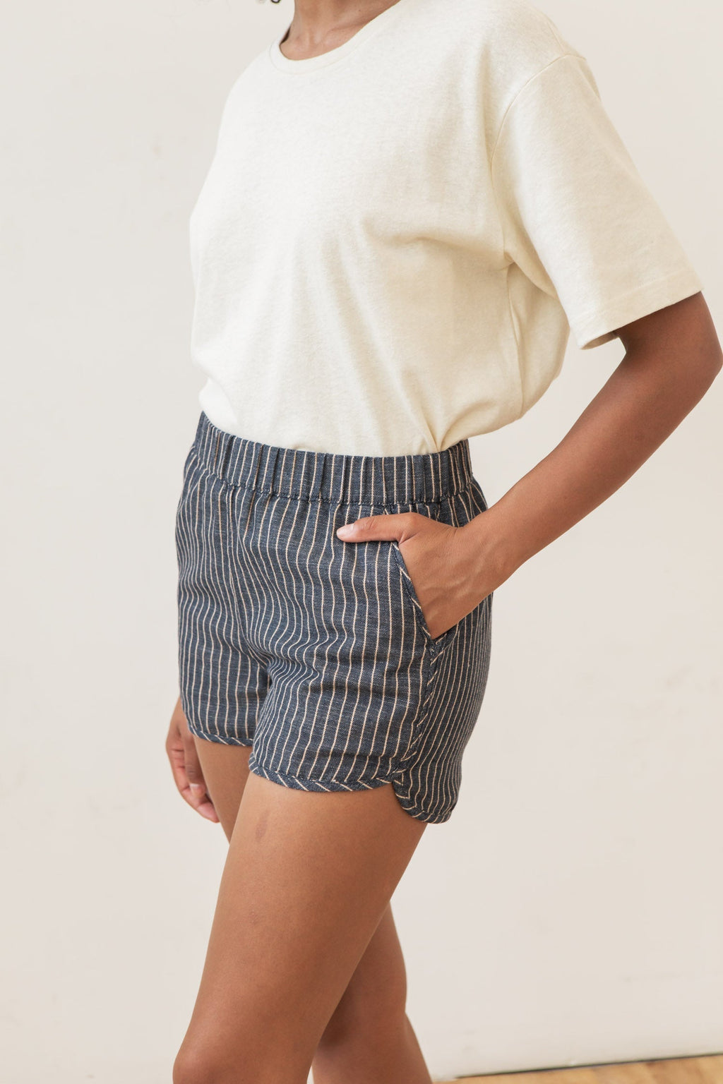 Luca Short Sports / Houndstooth Denim
