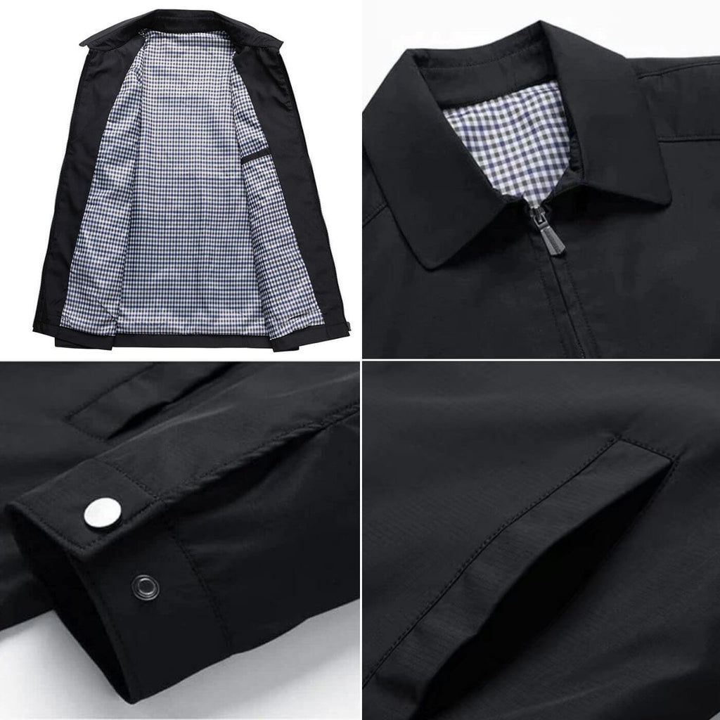 Higinio Men's Jacket – Premium Long Sleeves, Stylish Transitional Jacket