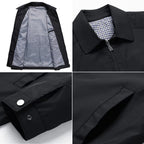 Higinio Men's Jacket – Premium Long Sleeves, Stylish Transitional Jacket