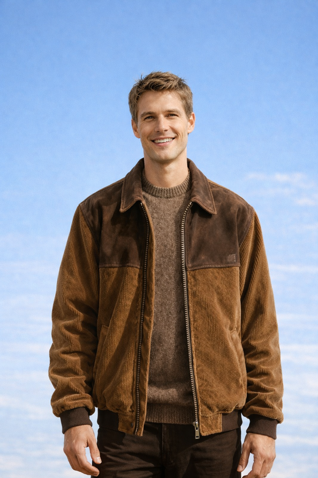 Jake | Vintage Cord Jacket and Suede Jacket