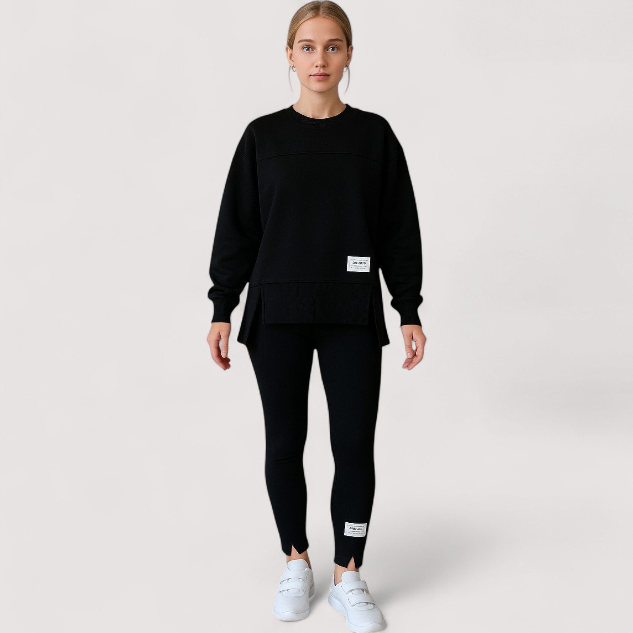 Ladies' Set – Sweater & Leggings, Comfortable & Casual SEO Title (English):