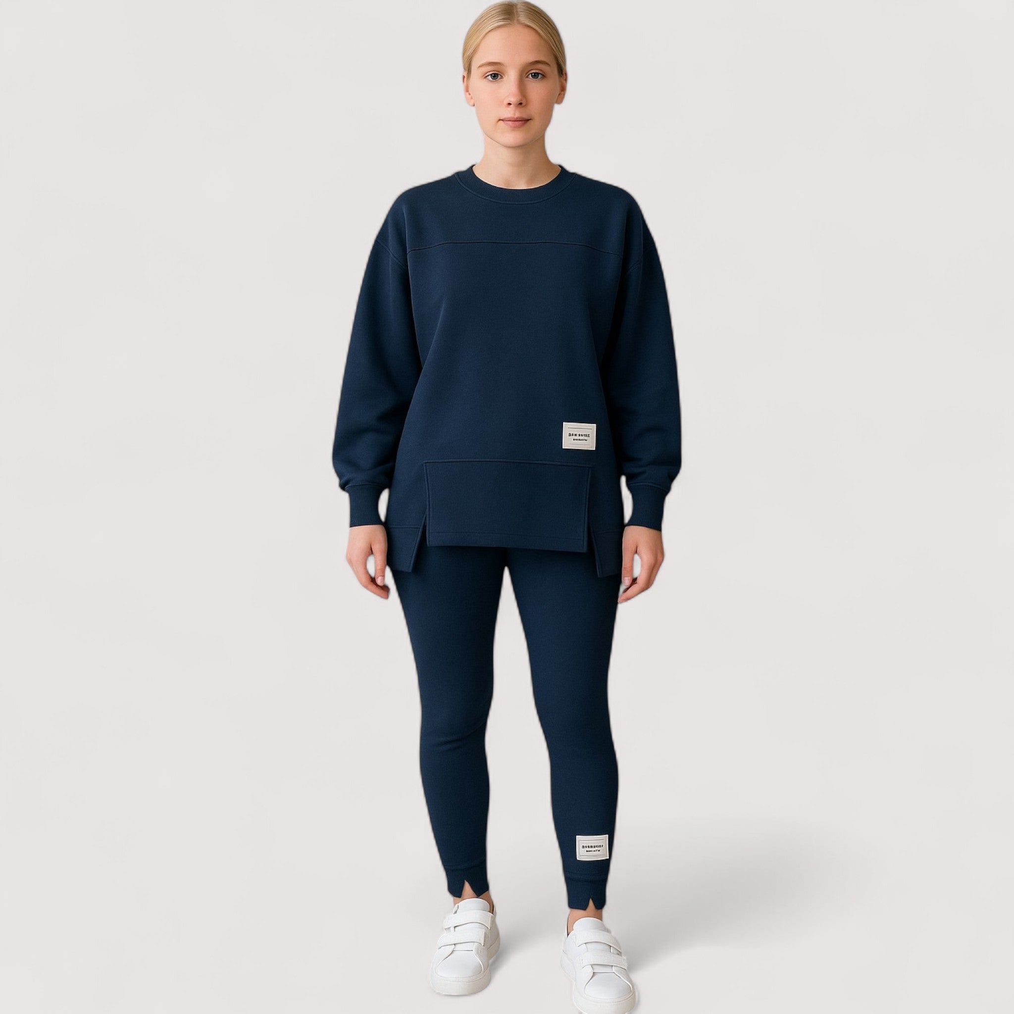 Ladies' Set – Sweater & Leggings, Comfortable & Casual SEO Title (English):