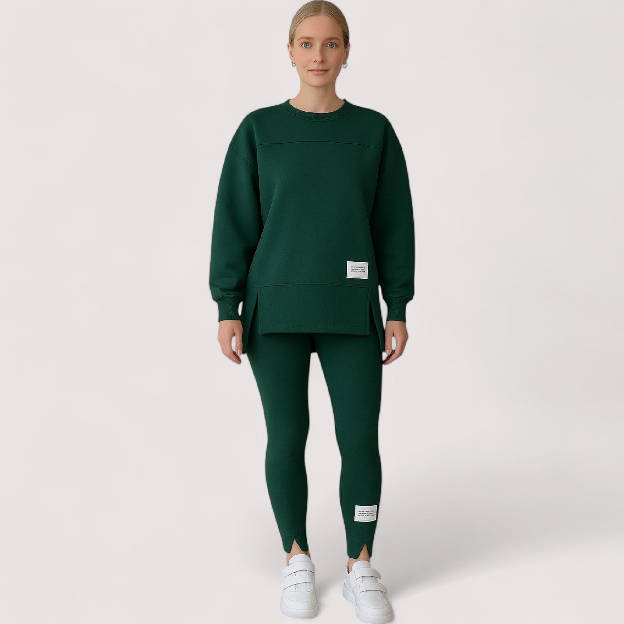 Ladies' Set – Sweater & Leggings, Comfortable & Casual SEO Title (English):