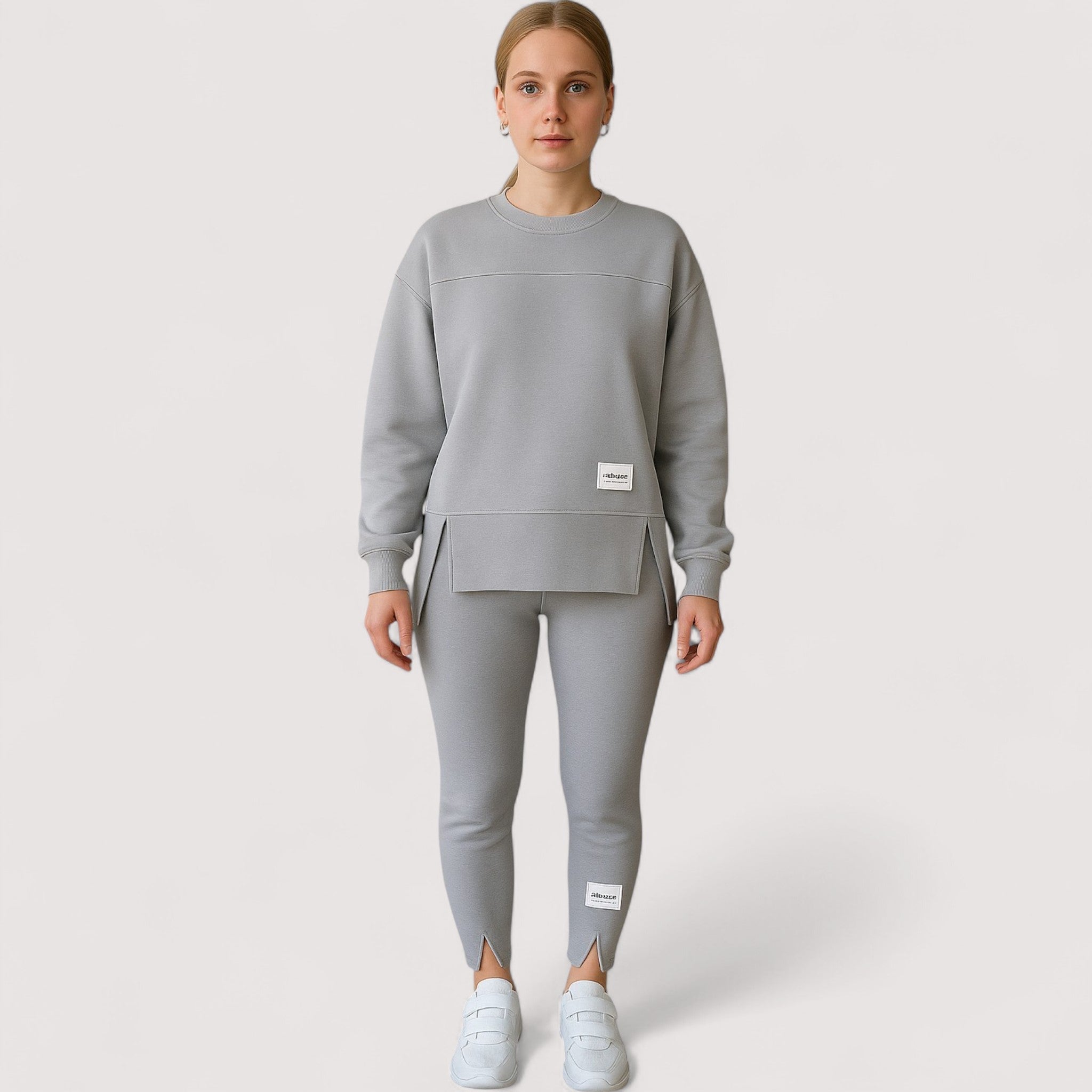Ladies' Set – Sweater & Leggings, Comfortable & Casual SEO Title (English):