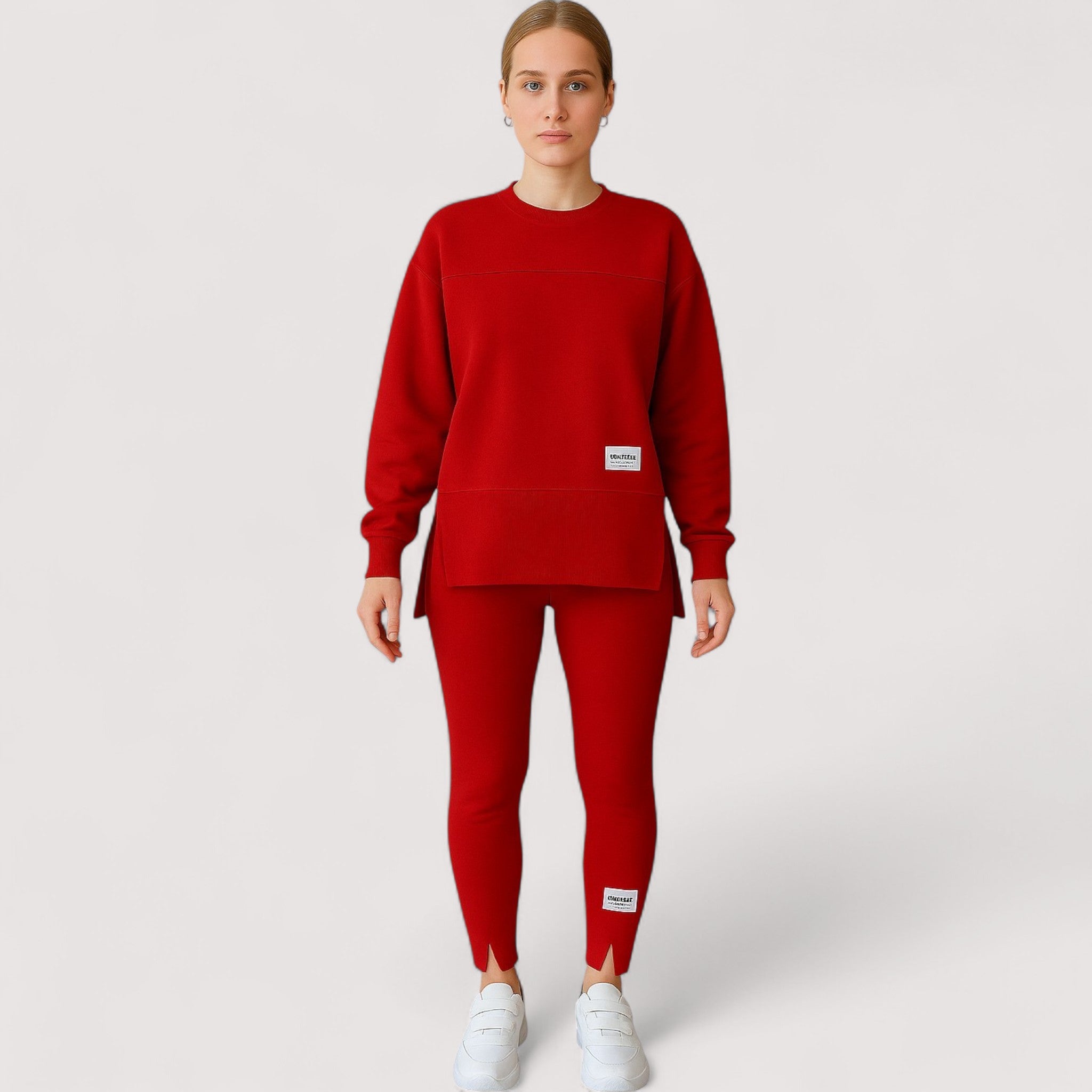 Ladies' Set – Sweater & Leggings, Comfortable & Casual SEO Title (English):