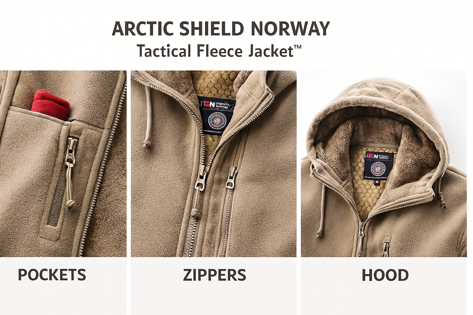 Arctic Shield | Norwegian Tactical Fleece Jacket