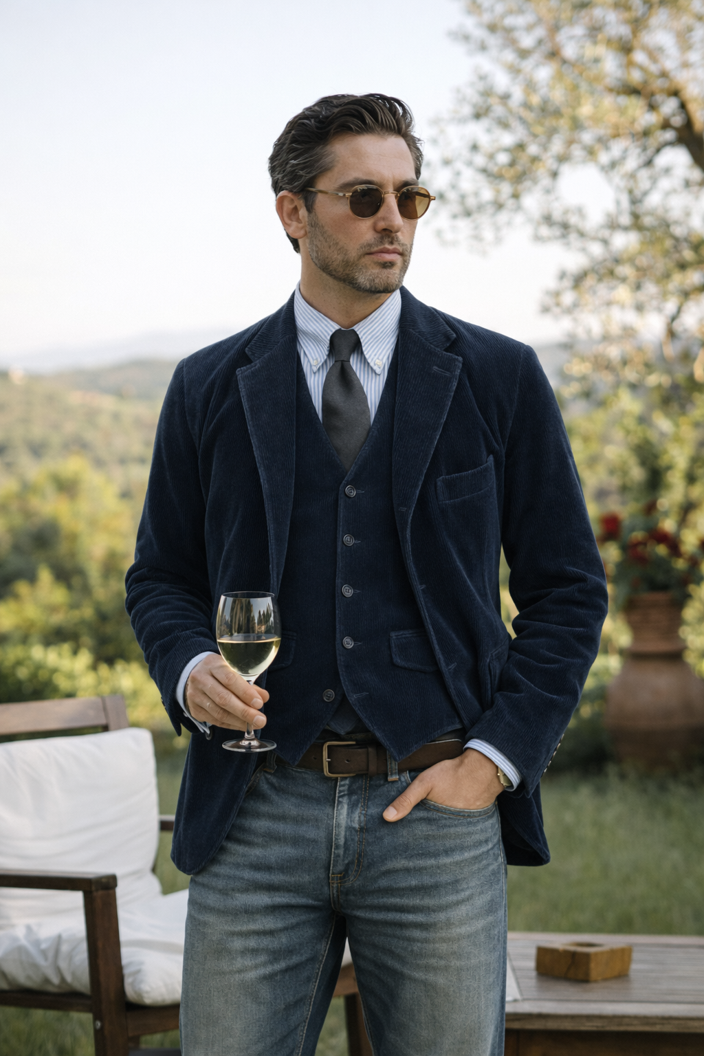 Manuel | Elegant Suit with Jacket and Waistcoat