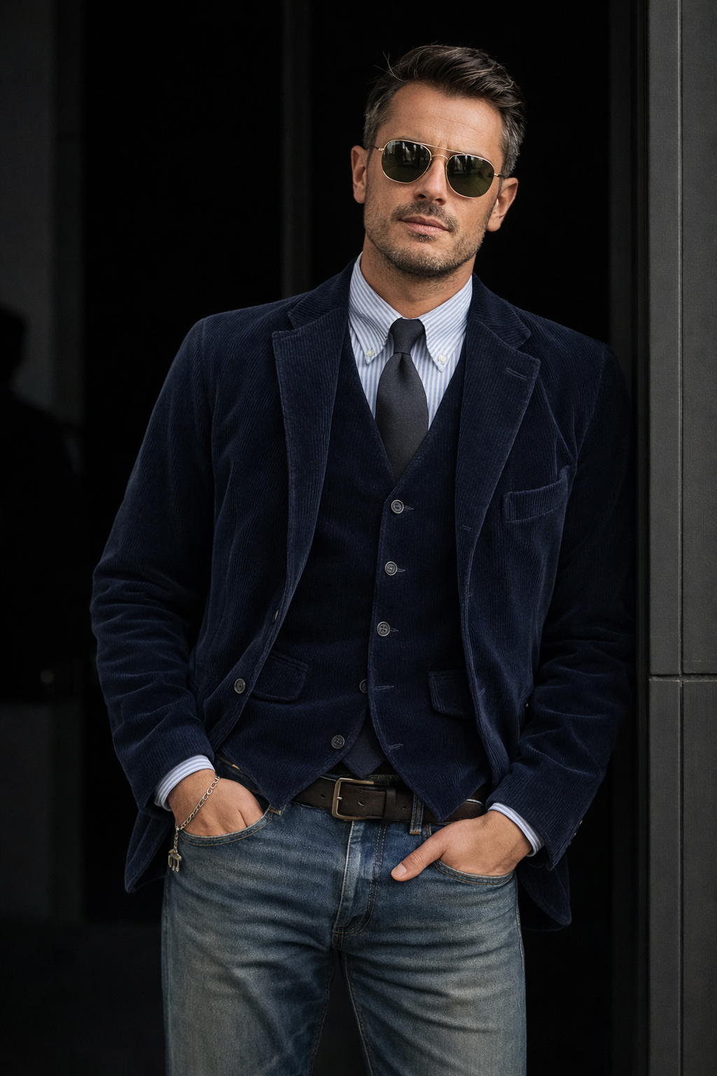 Manuel | Elegant Suit with Jacket and Waistcoat