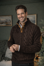 Gwydion | Patchwork Knit Sweater