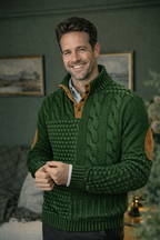 Gwydion | Patchwork Knit Sweater